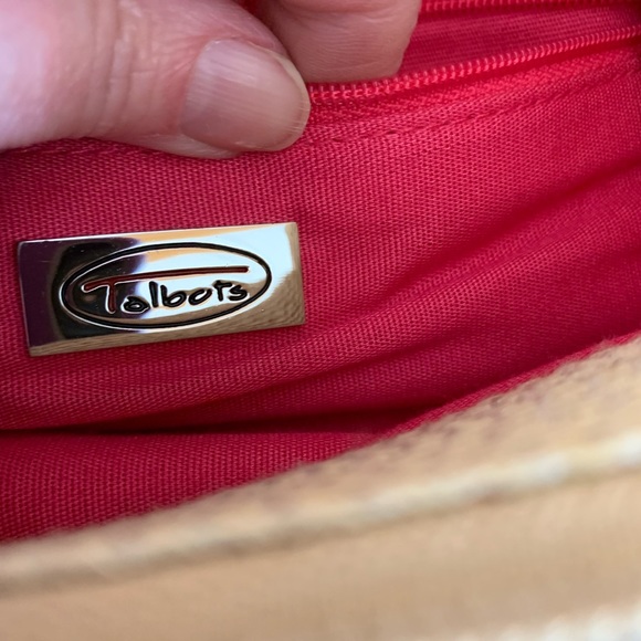 Talbots woven tote bag purse - Picture 2 of 8